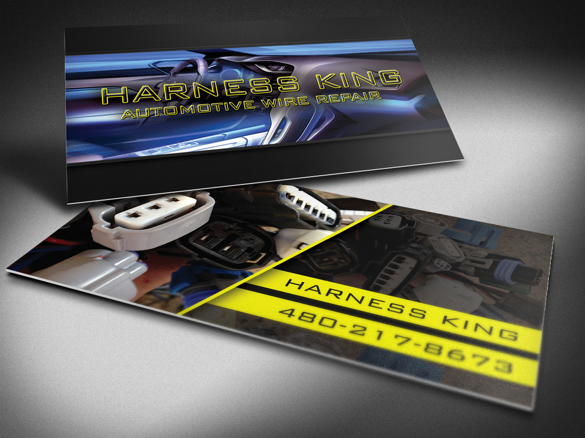 Diseño de Tarjeta de Presentación por FutureDesigne para Harness King | Diseño #3642105
