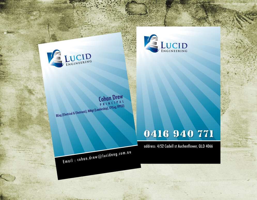 Business Card Design by Mayank Patel for this project | Design #909997