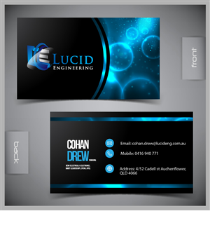 Business Card Design by Nadeem HoosainT
