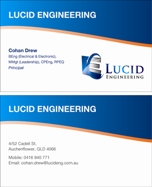 Business Card Design by srinivas