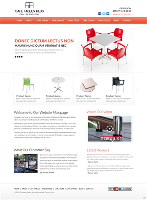 Wordpress Design by pb for Easyjust | Design: #3624036