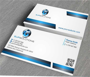 Business Card Design by AwsomeD for Sur Solutions | Design: #3619540