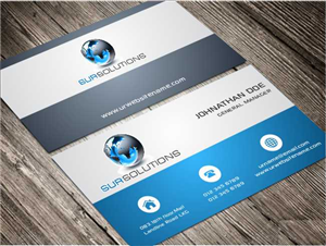 Business Card Design by AwsomeD for Sur Solutions | Design: #3619545