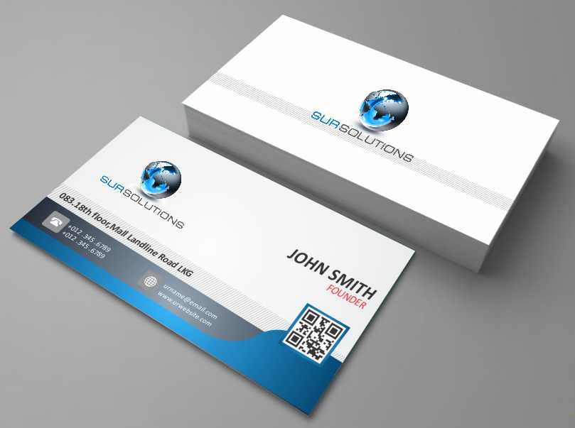 Business Card Design by AwsomeD for Sur Solutions | Design #3619546