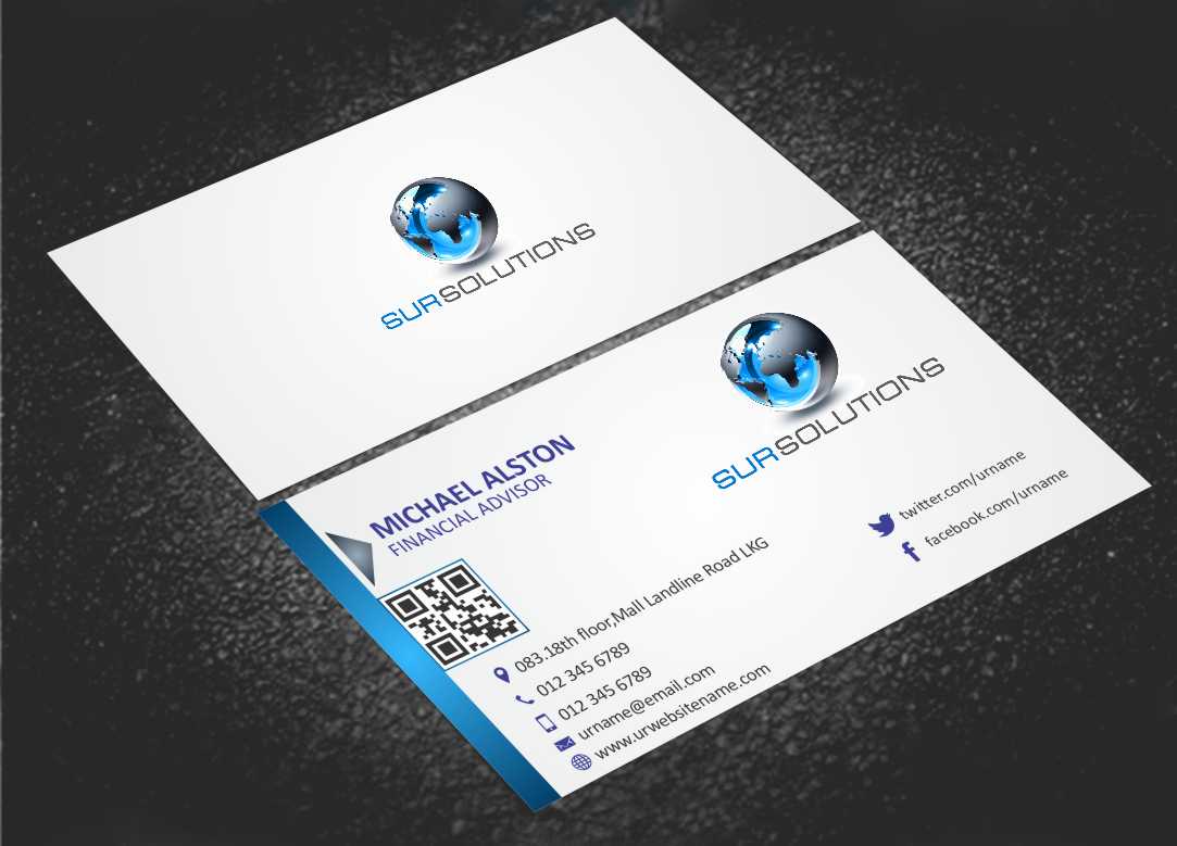 Business Card Design by AwsomeD for Sur Solutions | Design #3619551