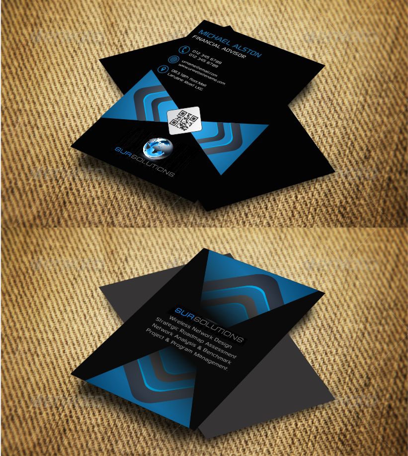 Business Card Design by AwsomeD for Sur Solutions | Design #3633654