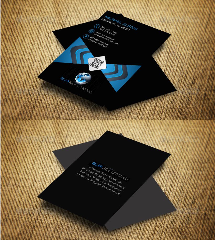 Business Card Design by AwsomeD for Sur Solutions | Design #3633660