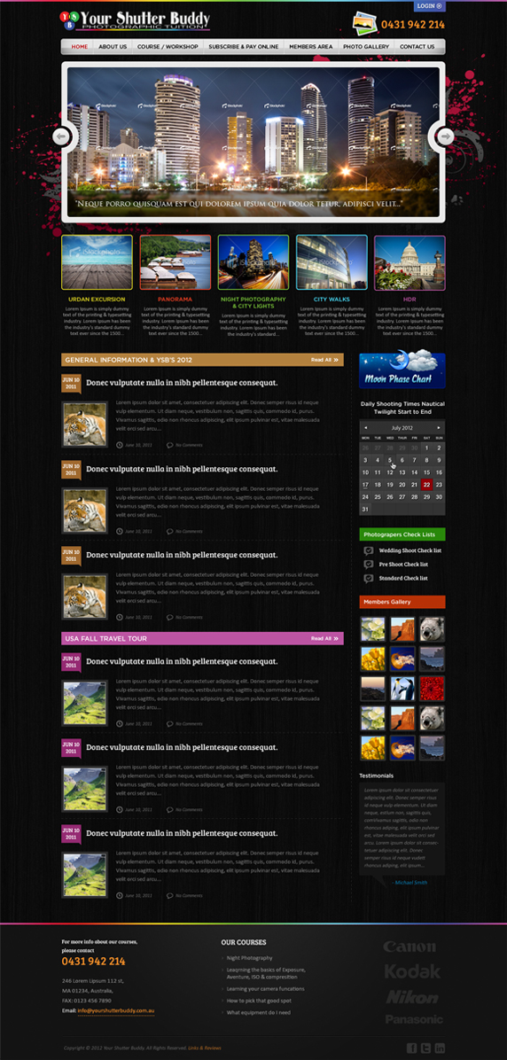 Web Design by Mayank Patel for Perth Web Hosting | Design #910665