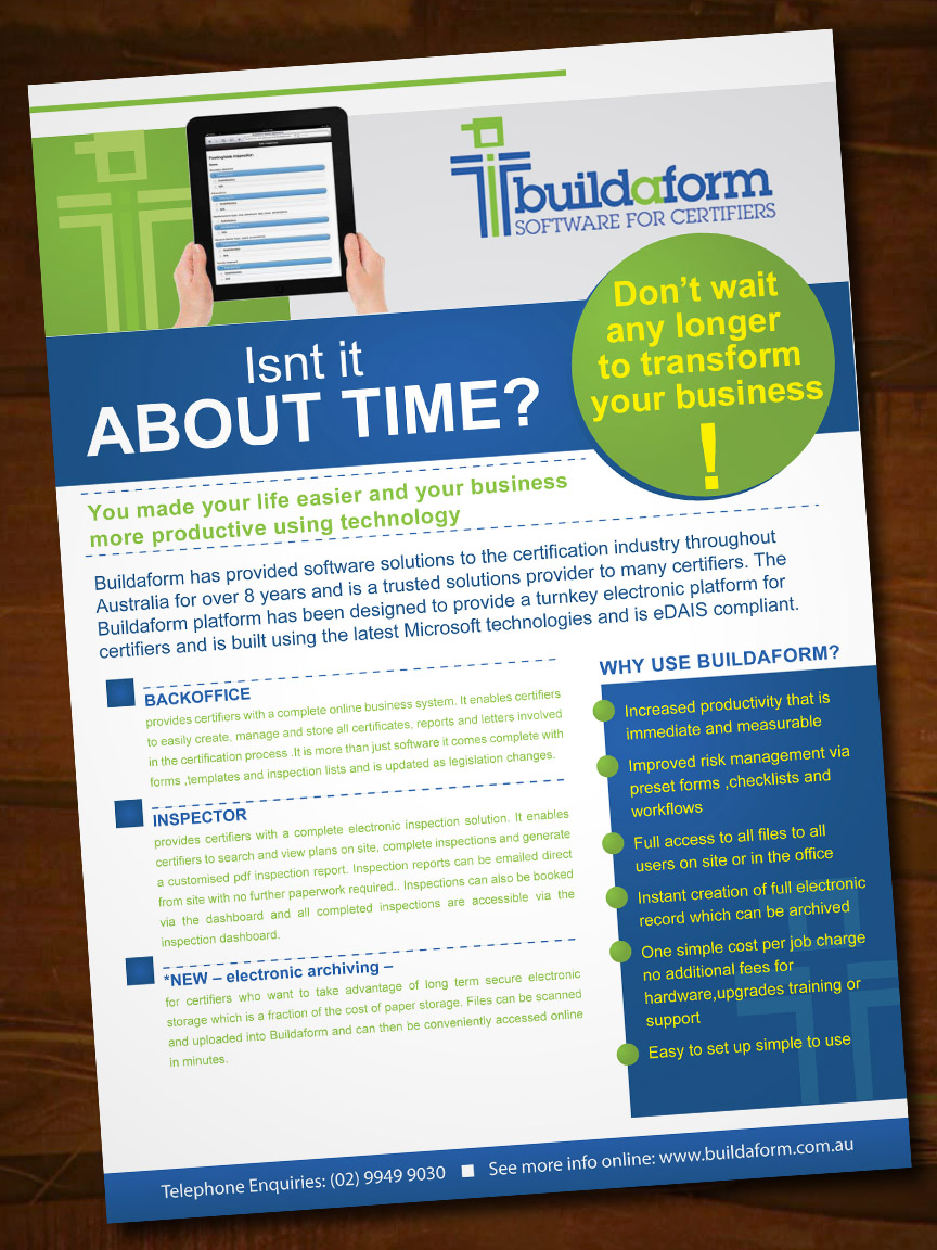 Flyer-Design von KuzBluez für dieses Projekt | Design #927134