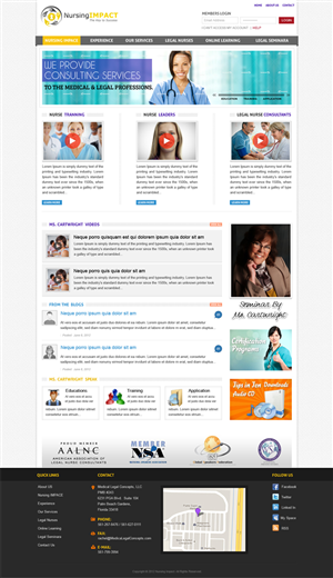 Wordpress Design by Mayank Patel for this project | Design: #914272