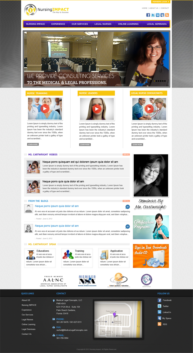 Wordpress Design by Mayank Patel for this project | Design #914276