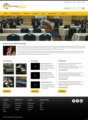 Wordpress Design by pb for this project | Design: #912886
