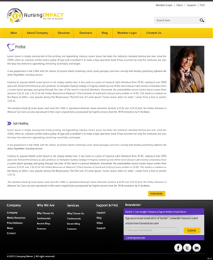 Wordpress Design by pb for this project | Design: #914238