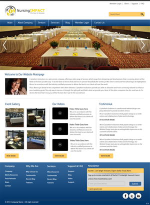 Wordpress Design by pb for this project | Design: #917388