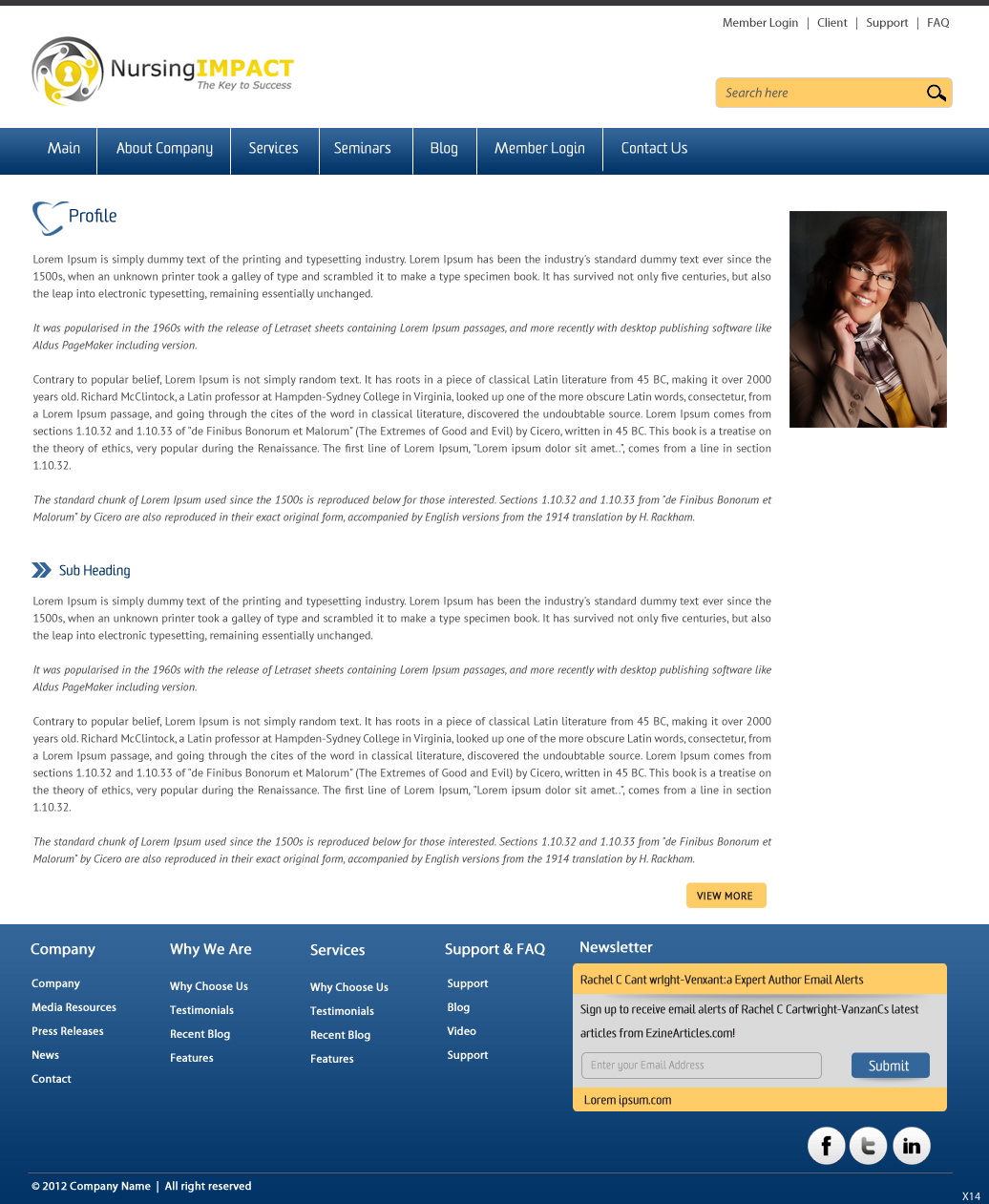 Wordpress Design by pb for this project | Design #917389