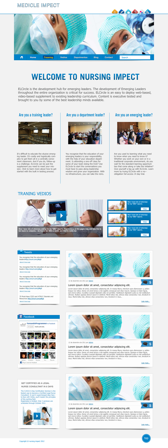 Wordpress Design by neurodezine for this project | Design #914257