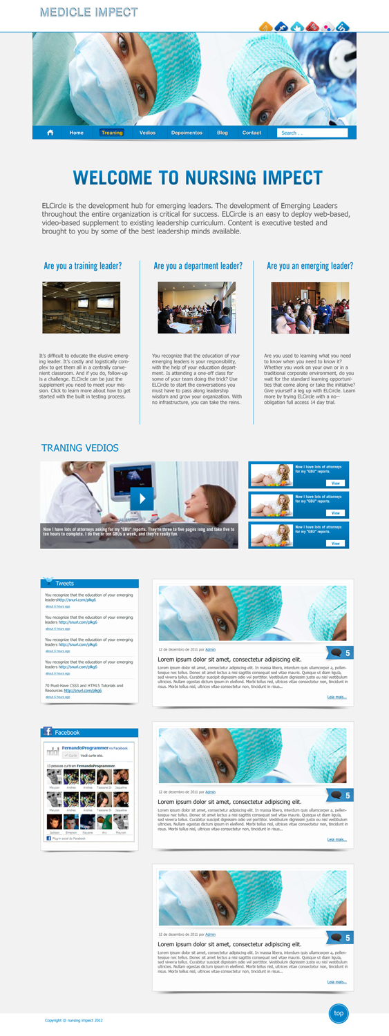 Wordpress Design by neurodezine for this project | Design #914260
