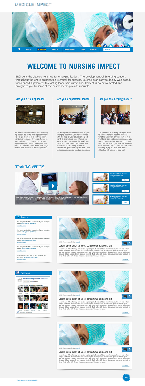 Wordpress Design by neurodezine for this project | Design #914261