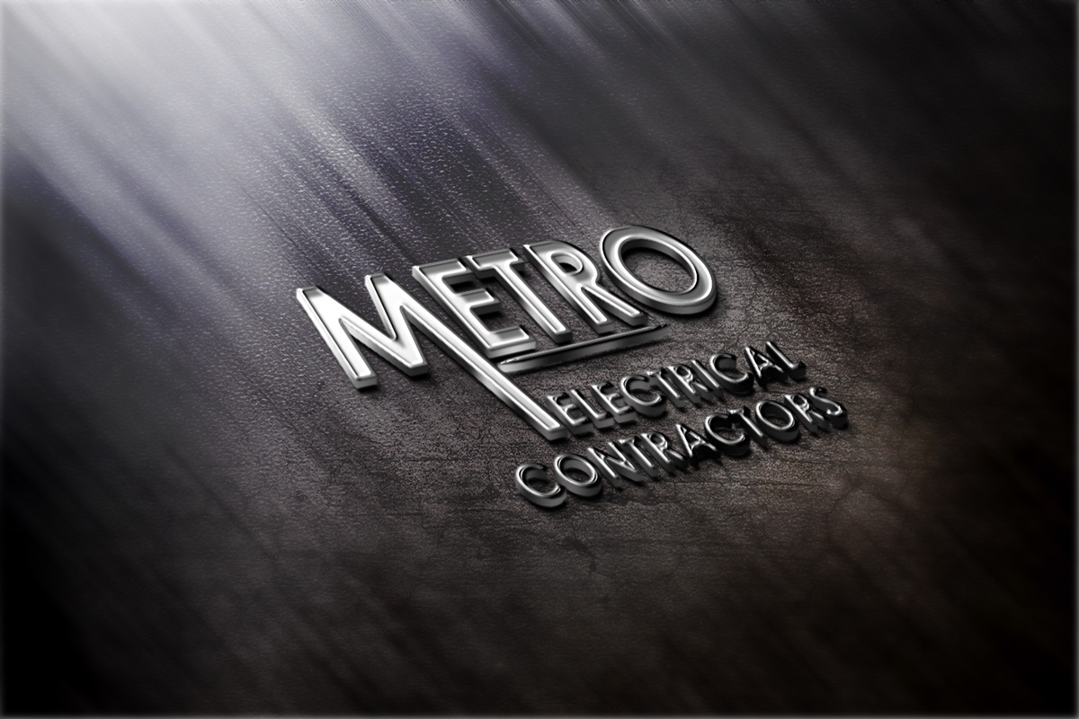 Logo Design by mirTech for metro electrical contractors | Design #3700435