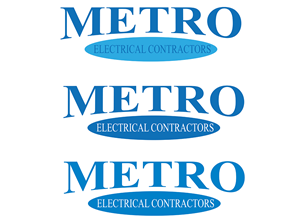 Logo Design by  geomateo for metro electrical contractors | Design: #3680377