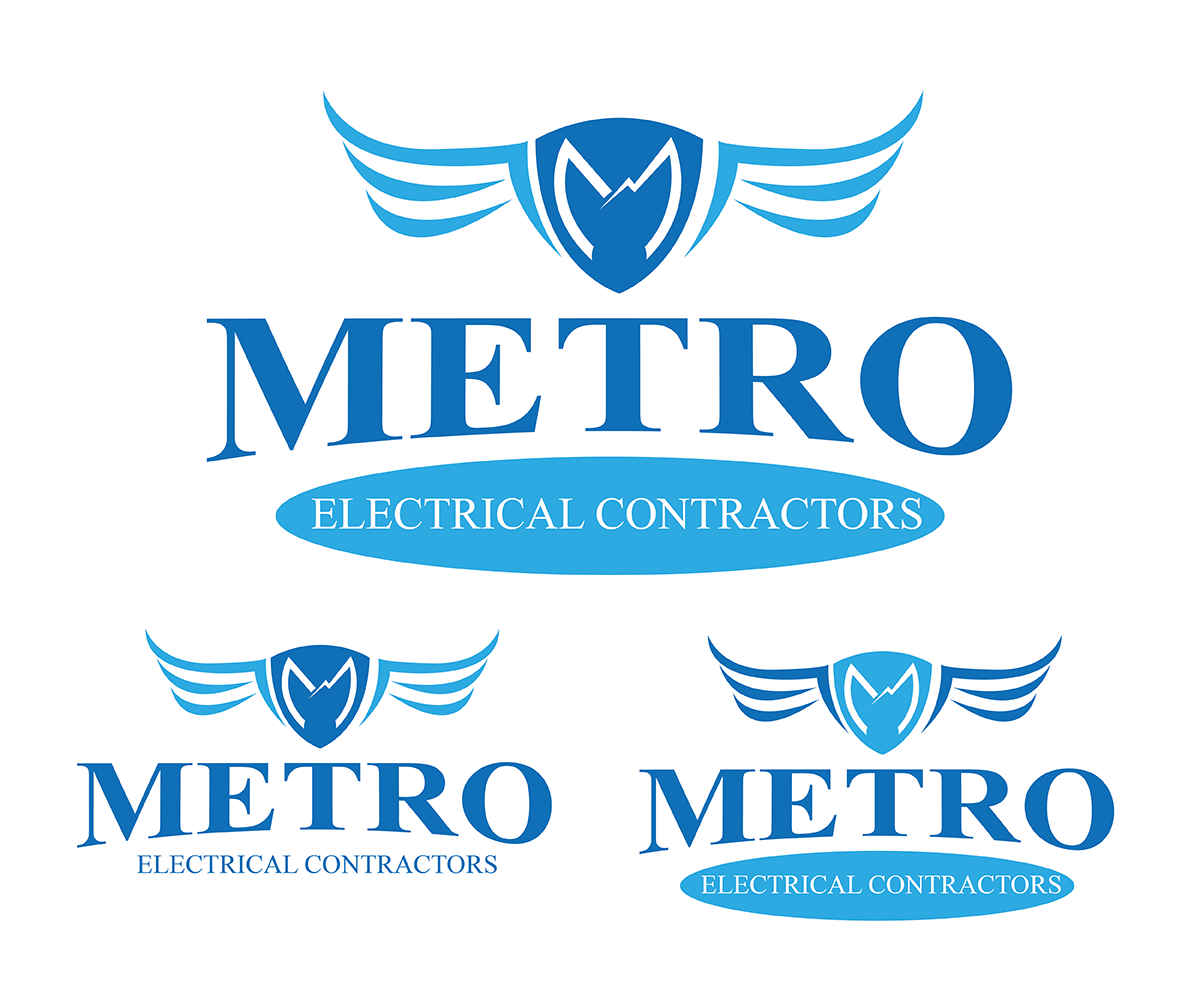 Logo-Design von  geomateo für metro electrical contractors | Design #3680461