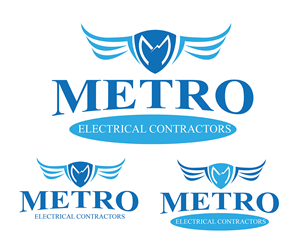 Logo Design by  geomateo for metro electrical contractors | Design: #3680461
