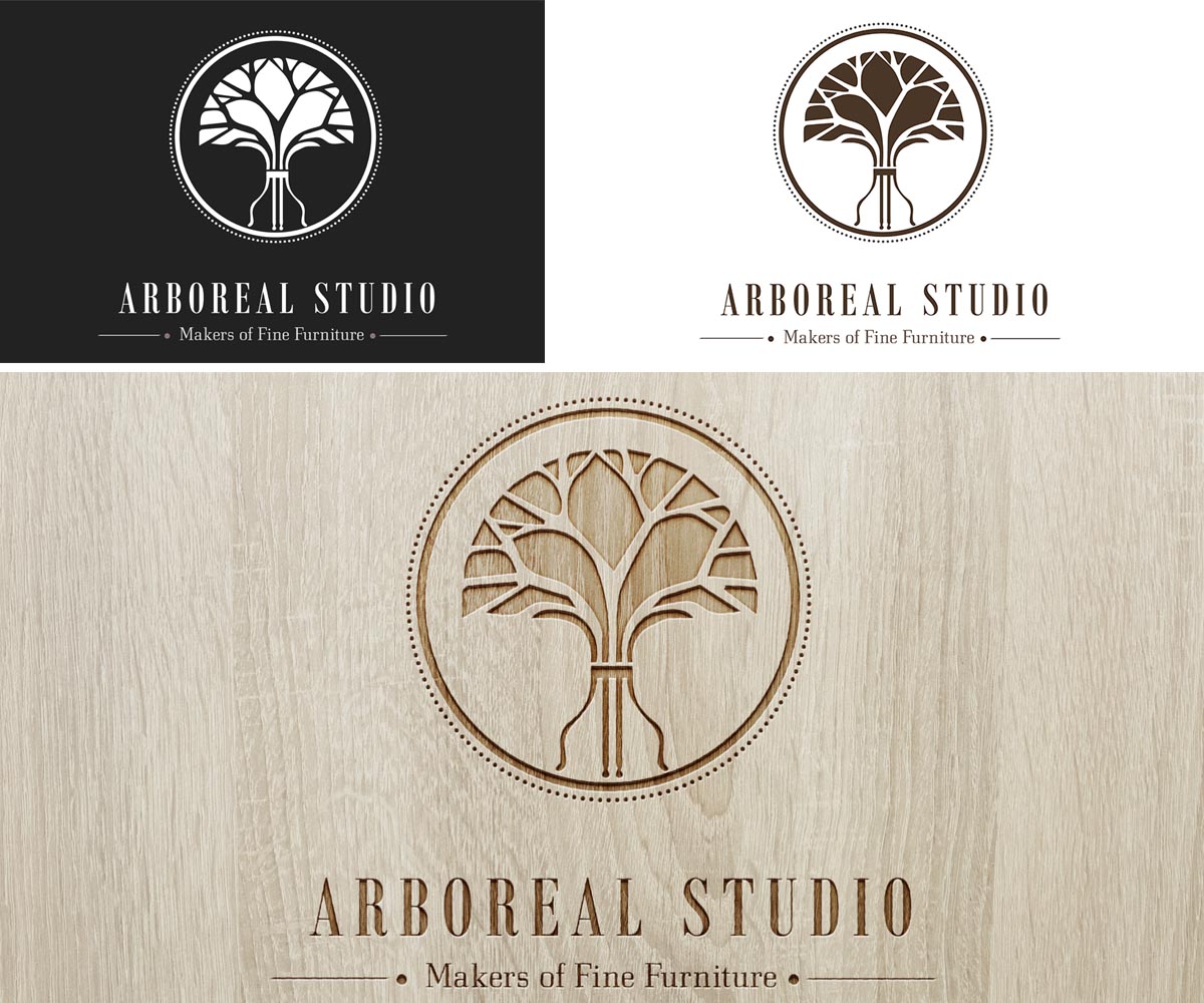 Logo Design by Anuja Kanani for Arboreal Studio | Design #3720589