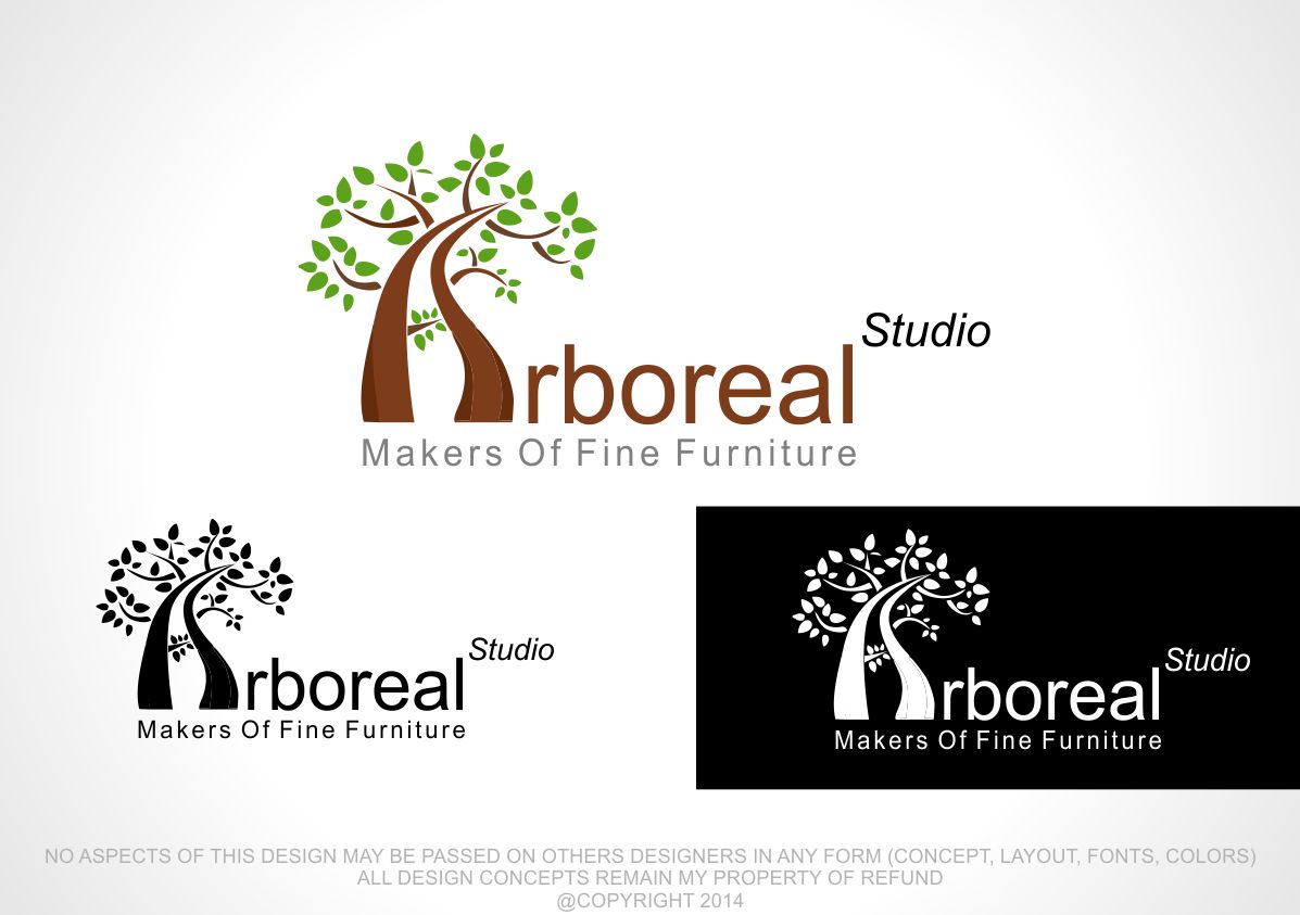 Logo Design by Crayon of Sky for Arboreal Studio | Design #3686037