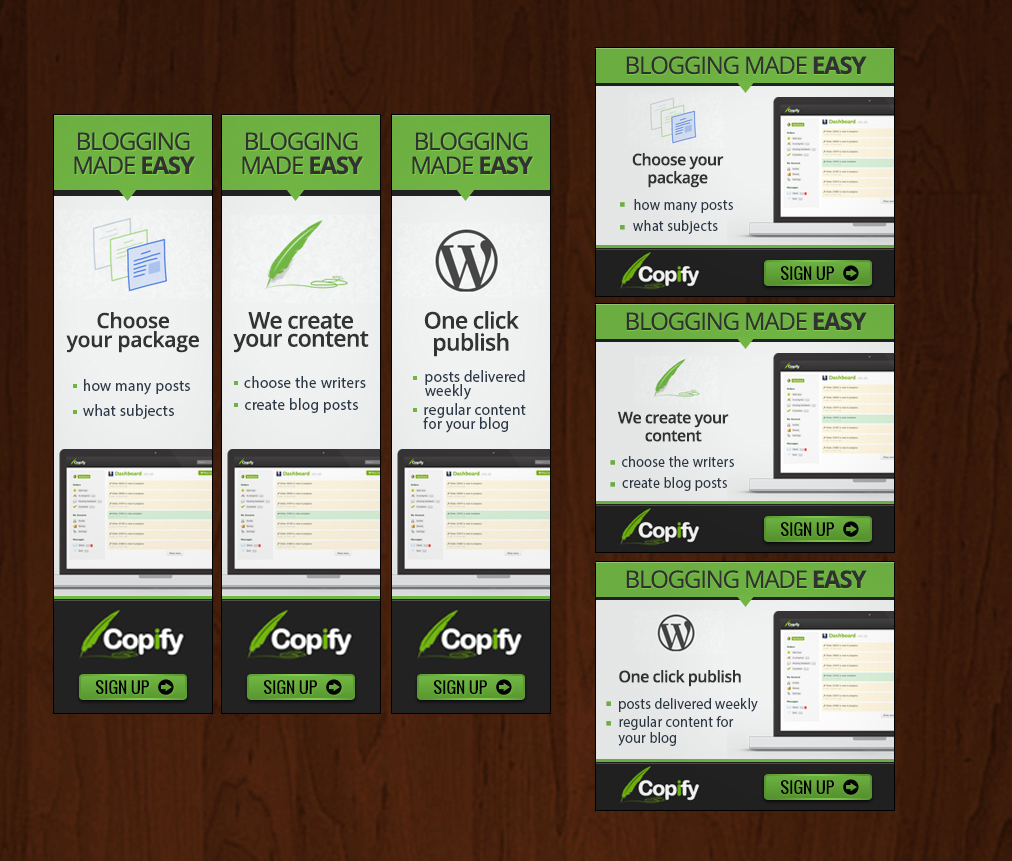 Banner-Design von Miekee09 für Copify | Design #3691844