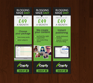 Diseño De Banner Publicitario por Miekee09 para Copify | Diseño #3719835