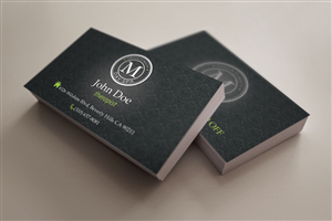 Diseño de Tarjeta de Presentación por Ron Mickey para este proyecto | Diseño: #3641159