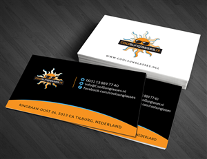 Business Card Design by  Artman for CoolSunglasses.nl | Design: #3659093