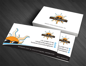 Business Card Design by  Artman for CoolSunglasses.nl | Design: #3663897