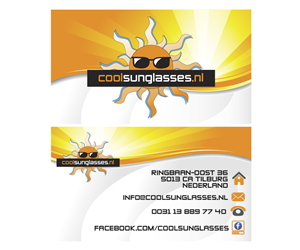 Diseño de Tarjeta de Presentación por lgds_92 para CoolSunglasses.nl | Diseño #3625622