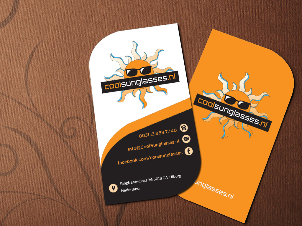 Diseño de Tarjeta de Presentación por Creative dreams para CoolSunglasses.nl | Diseño #3661059