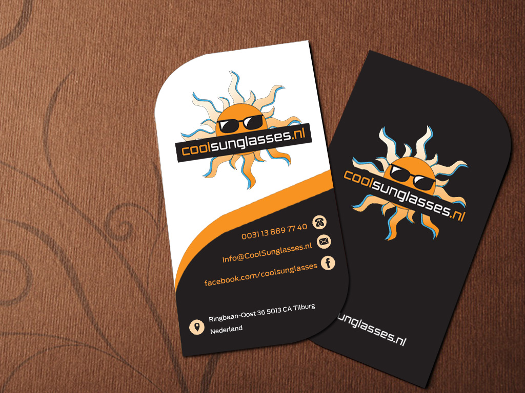 Business Card Design by Creative dreams for CoolSunglasses.nl | Design #3661061