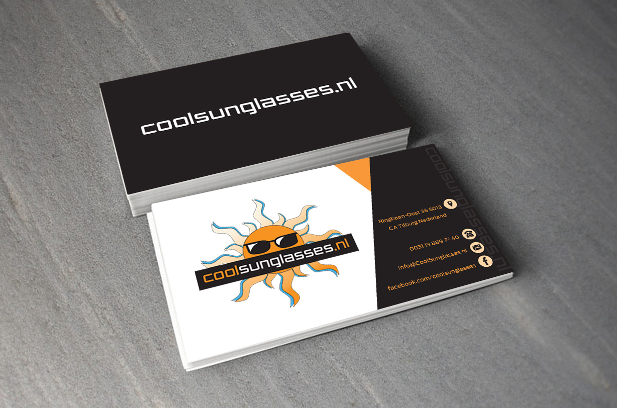 Business Card Design by Creative dreams for CoolSunglasses.nl | Design #3661064