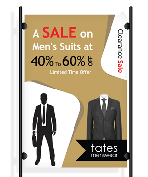 40%-60% off | Poster-Design von CreativeTrick