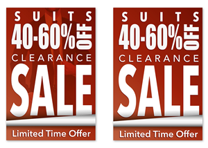 40%-60% off | Poster-Design von dsgrapiko