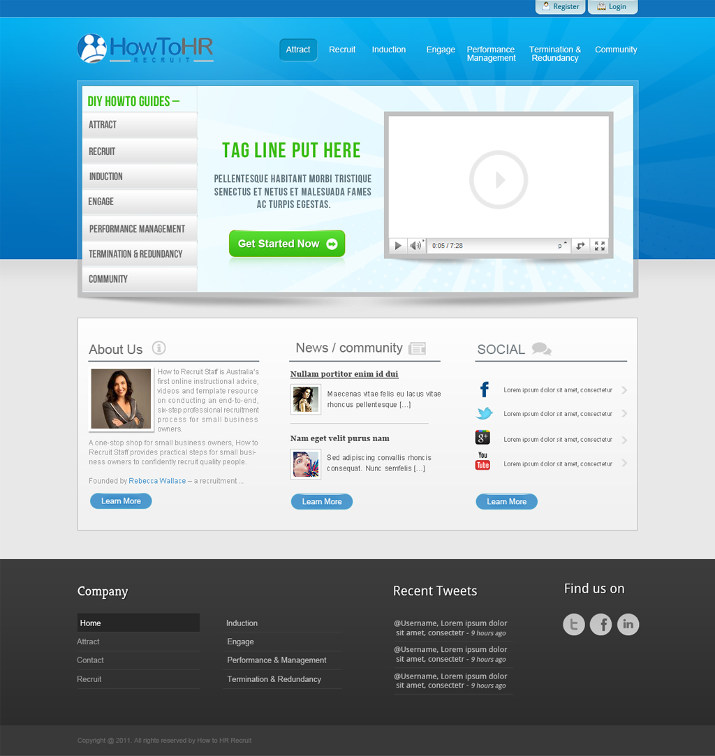 Web Design by Desire Design Solutions for this project | Design #917691