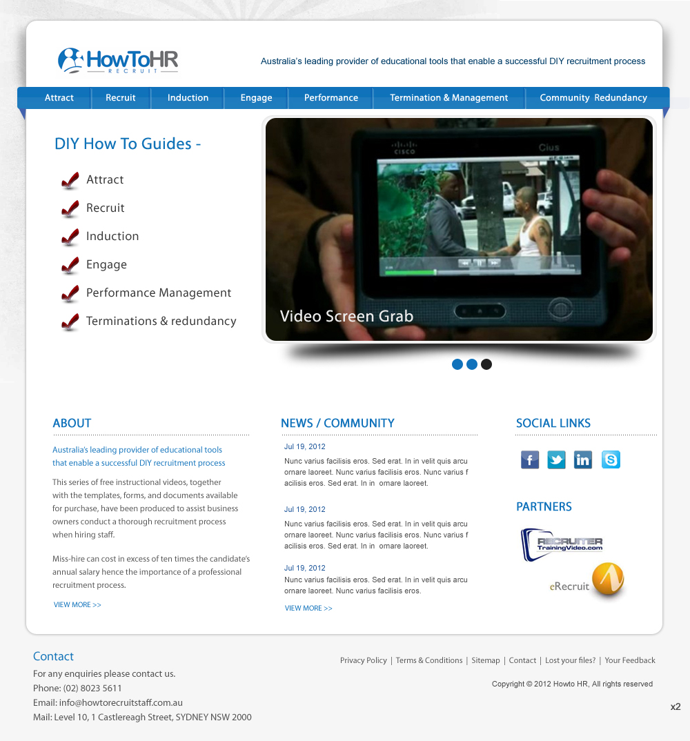 Web-Design von pb für dieses Projekt | Design #910734