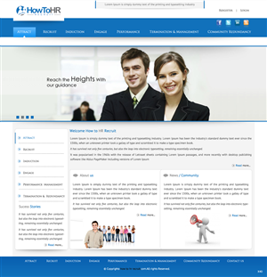 Web Design by pb for this project | Design: #910737
