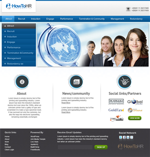 Web Design by the-lion-king for this project | Design: #910432