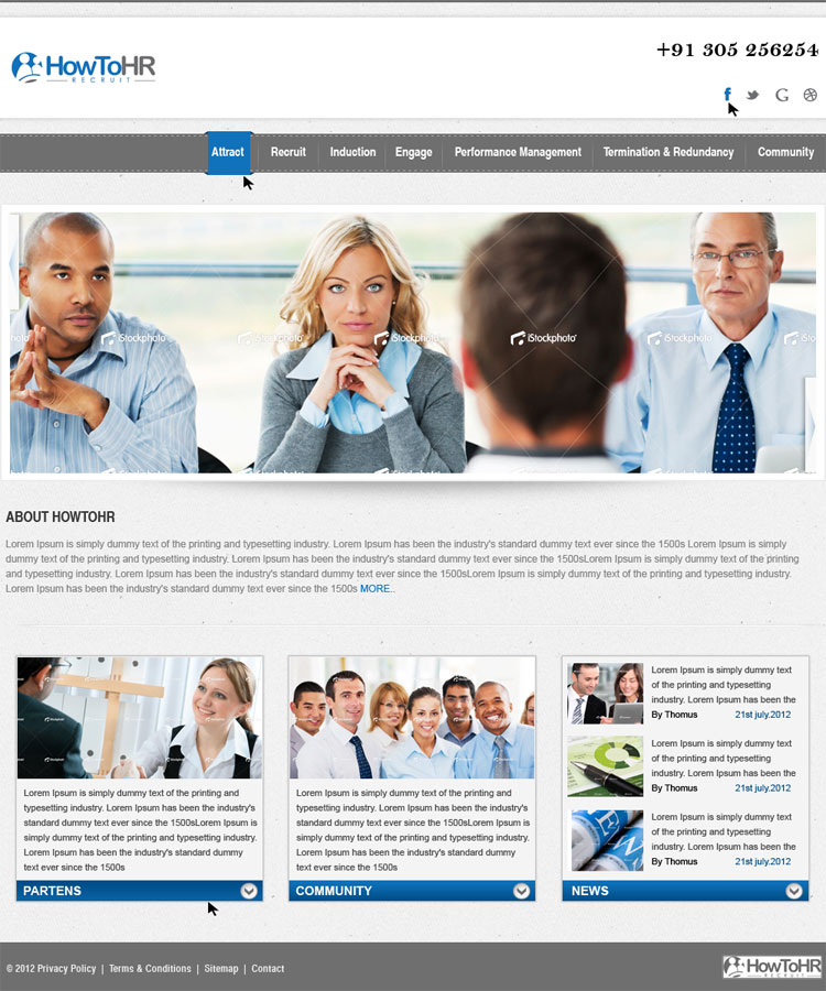 Web Design by Eminents Infosoft for this project | Design #912423
