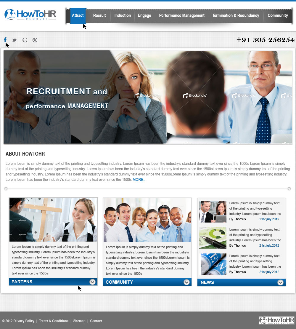Web Design par Eminents Infosoft pour ce projet | Design #912789