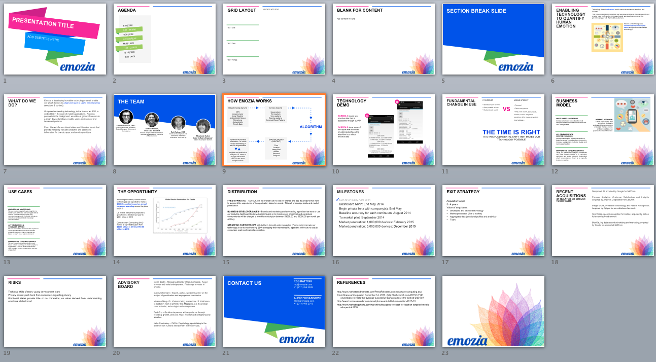 PowerPoint Design by tayloralyse for emozia | Design #3630664