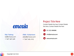 Design de PowerPoint par Best Design Hub pour emozia | Design : #3633399
