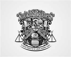 Logo Design by alpino for Smoking Brothers Catering | Design: #3633028