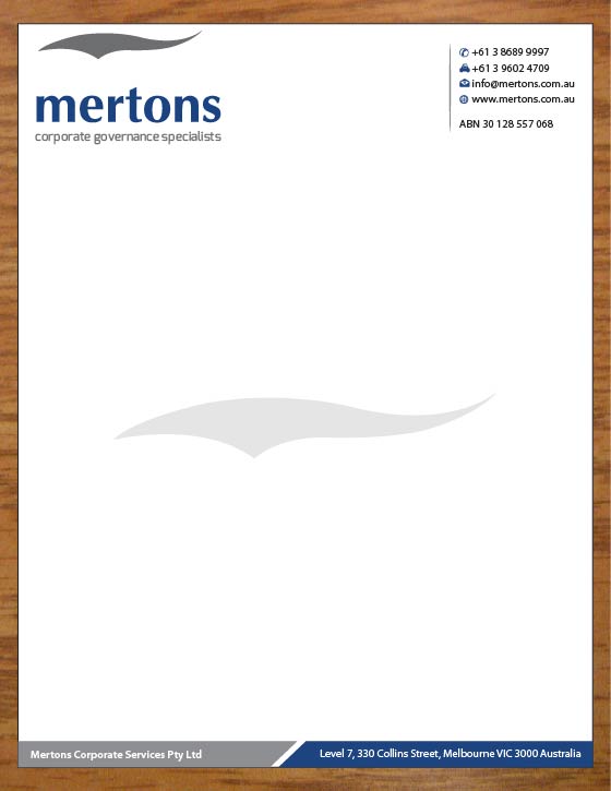 Letterhead Design by Joy16589 for this project | Design #3629705