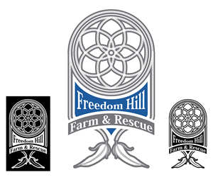Diseño de Logo por nyakko para Freedom Hill Farm and Rescue | Diseño #3671843